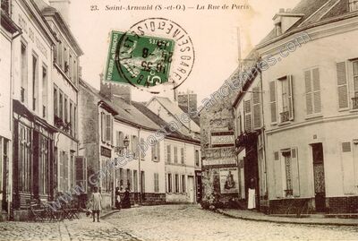 Carte postale ancienne St Arnoult — Saint-Arnoult-en-Yvelines (Yvelines)