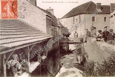 Carte postale ancienne St Arnoult — Saint-Arnoult-en-Yvelines (Yvelines)