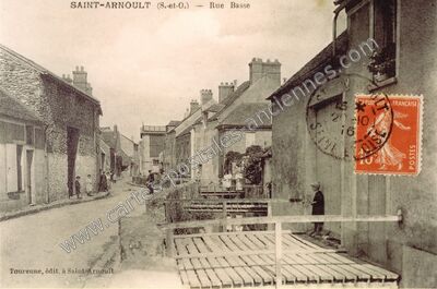 Carte postale ancienne St Arnoult — Saint-Arnoult-en-Yvelines (Yvelines)