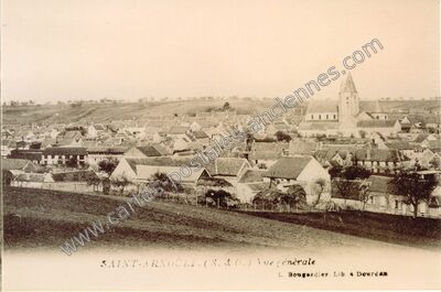 Carte postale ancienne St Arnoult — Saint-Arnoult-en-Yvelines (Yvelines)