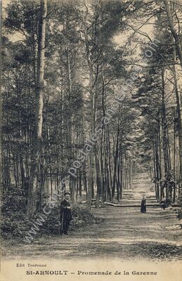 Carte postale ancienne St Arnoult — Saint-Arnoult-en-Yvelines (Yvelines)