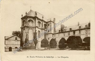 Carte postale ancienne St Cyr — Saint-Cyr-l'École (Yvelines)