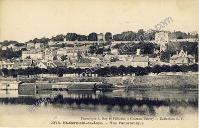 Carte postale ancienne Vue Panoramique — Saint-Germain-en-Laye (Yvelines)