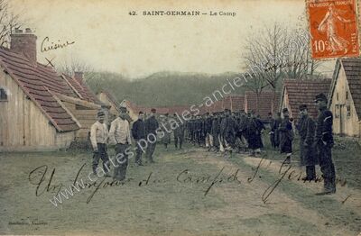 Carte postale ancienne St Germain — Saint-Germain-en-Laye (Yvelines)