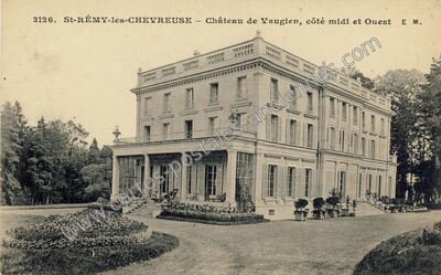 Carte postale ancienne Chateau de Vaugien — Saint-Rémy-lès-Chevreuse (Yvelines)