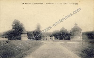 Carte postale ancienne Le Château de la Cour Senlisse — Senlisse (Yvelines)