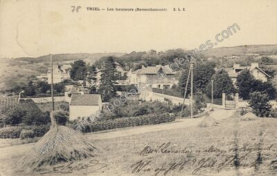 Carte postale ancienne Triel — Triel-sur-Seine (Yvelines)