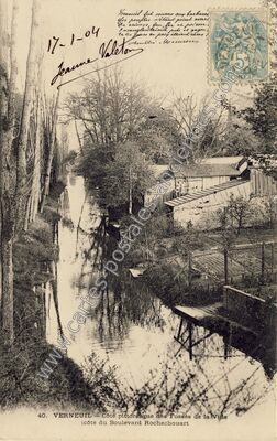 Carte postale ancienne Verneuil — Verneuil-sur-Seine (Yvelines)