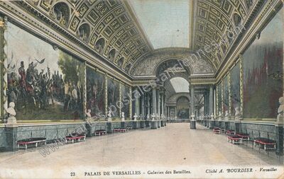 Carte postale ancienne Chateau de Versailles — Versailles (Yvelines)