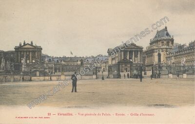 Carte postale ancienne Chateau de Versailles — Versailles (Yvelines)