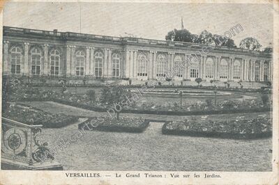 Carte postale ancienne Chateau de Versailles — Versailles (Yvelines)