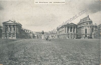 Carte postale ancienne Chateau de Versailles — Versailles (Yvelines)
