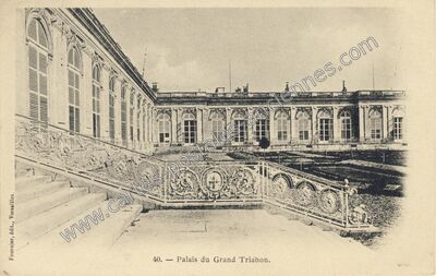 Carte postale ancienne Grand Trianon — Versailles (Yvelines)