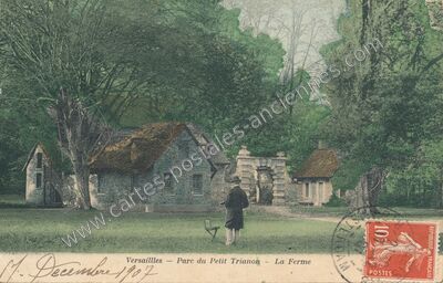 Carte postale ancienne Le Petit Trianon — Versailles (Yvelines)