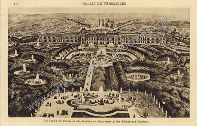 Carte postale ancienne Palais de Versailles — Versailles (Yvelines)