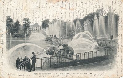 Carte postale ancienne Parc de Versailles — Versailles (Yvelines)