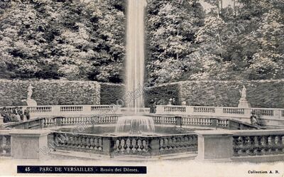 Carte postale ancienne Parc de Versailles — Versailles (Yvelines)