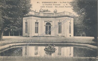 Carte postale ancienne Petit Trianon — Versailles (Yvelines)