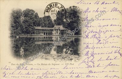 Carte postale ancienne Petit Trianon — Versailles (Yvelines)