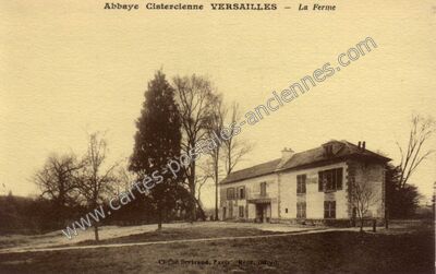 Carte postale ancienne Abbaye Cistercienne - La Ferme — Versailles (Yvelines)