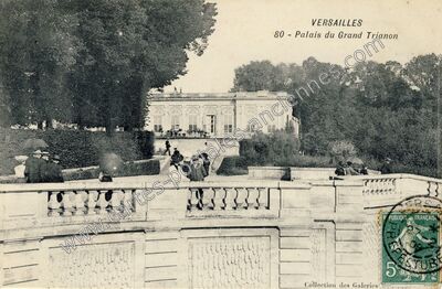 Carte postale ancienne Palais du Grand Trianon — Versailles (Yvelines)