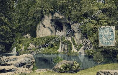 Carte postale ancienne Bains d'Apollon — Versailles (Yvelines)