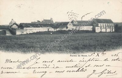 Carte postale ancienne Ferme de Noue — La Celle-les-Bordes (Yvelines)