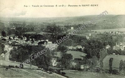 Carte postale ancienne St Remy — Saint-Rémy-lès-Chevreuse (Yvelines)