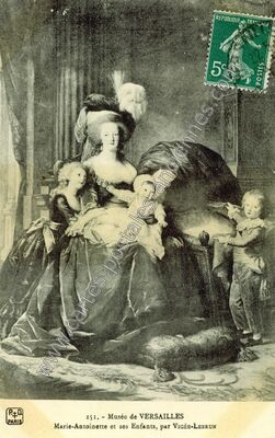 Carte postale ancienne Chateau de Versailles — Versailles (Yvelines)