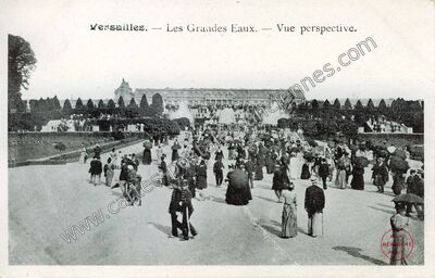 Carte postale ancienne Parc de Versailles — Versailles (Yvelines)