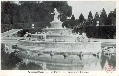 Carte postale ancienne Parc de Versailles — Versailles (Yvelines)