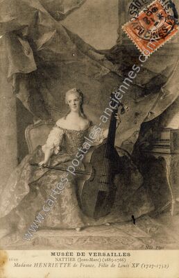 Carte postale ancienne Musee de Versailles — Versailles (Yvelines)