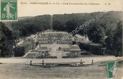 Carte postale ancienne Dampierre — Dampierre-en-Yvelines (Yvelines)