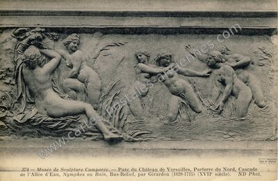 Carte postale ancienne Musée de Sculpture Comparée — Versailles (Yvelines)