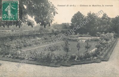 Carte postale ancienne Chateau de Montlieu — Émancé (Yvelines)