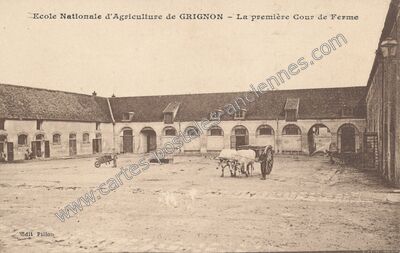 Carte postale ancienne Grignon — Thiverval-Grignon (Yvelines)