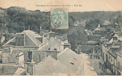Carte postale ancienne Dampierre — Dampierre-en-Yvelines (Yvelines)