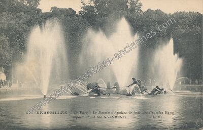 Carte postale ancienne Parc de Versailles — Versailles (Yvelines)