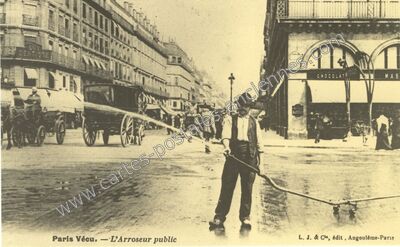 Carte postale ancienne Paris Vecu — Non Localisée2 (Paris)