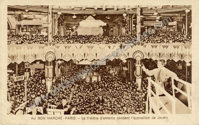 Carte postale ancienne Au Bon Marche — Non Localisée2 (Paris)