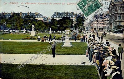 Carte postale ancienne Jardin des Tuileries — Paris 1e (Paris)