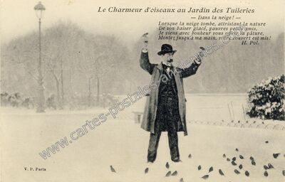 Carte postale ancienne Jardin des Tuileries — Paris 1e (Paris)