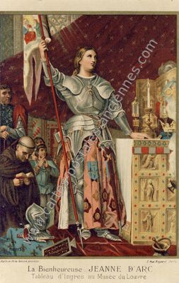 Carte postale ancienne Jeanne d'Arc — Paris 1e (Paris)