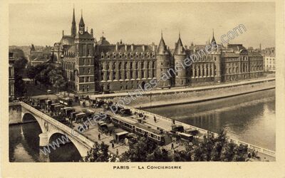Carte postale ancienne La Conciergerie — Paris 1e (Paris)