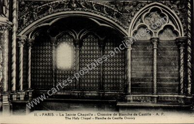 Carte postale ancienne Sainte Chapelle — Paris 1e (Paris)