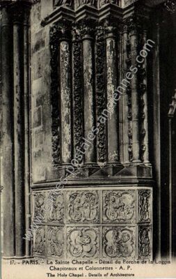 Carte postale ancienne Sainte Chapelle — Paris 1e (Paris)