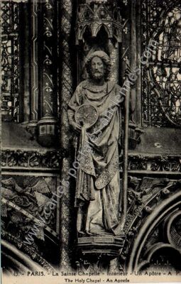 Carte postale ancienne Sainte Chapelle — Paris 1e (Paris)