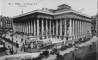 Carte postale ancienne La Bourse — Paris 2e (Paris)