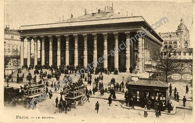Carte postale ancienne La Bourse — Paris 2e (Paris)