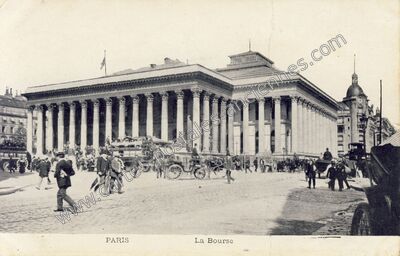 Carte postale ancienne La Bourse — Paris 2e (Paris)